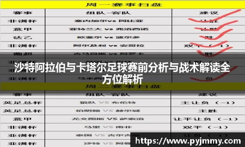 沙特阿拉伯与卡塔尔足球赛前分析与战术解读全方位解析